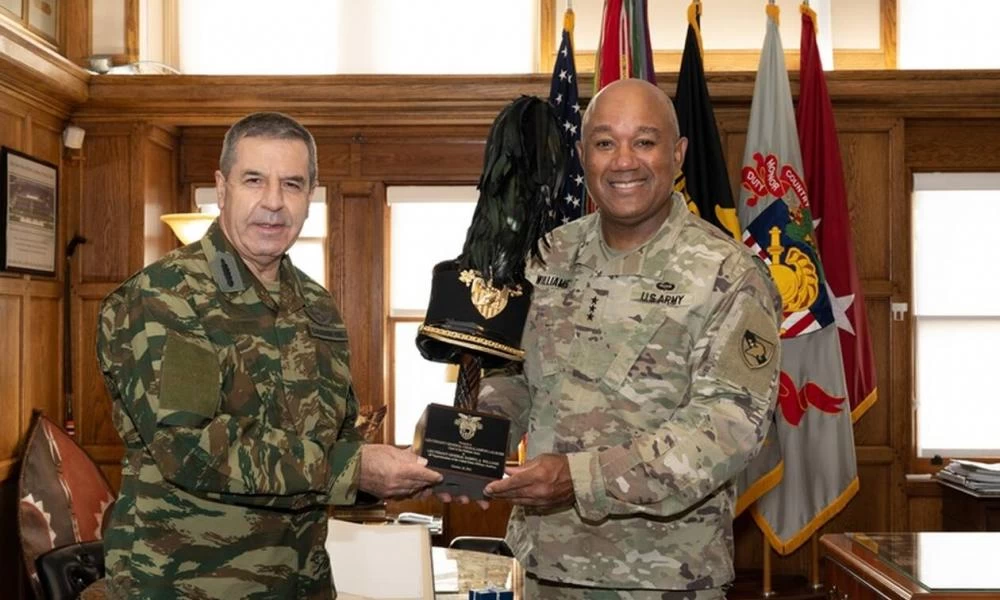 Αρχηγός ΓΕΣ: Επίσκεψη στις ΗΠΑ και συζητήσεις με Αμερικανούς αξιωματούχους